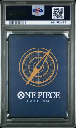 2024 ONE PIECE JPN PROMOS MOS BURGER #080 MONKEY D. LUFFY PSA 10 - Image 2