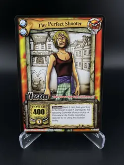 One Piece Quest Begins CCG 2005 Yasopp Perfect Shooter Non-Holo Rare CH015 VLP - Image 1