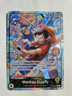 Monkey D Luffy Leader Alt Art OP15-098 - One Piece TCG - English Ships In Box - Image 1