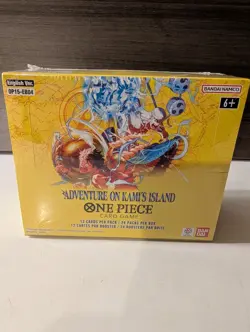 One Piece OP-15 Adventure on Kami's Island BOOSTER FactorySeal BOX & DASH PACK - Image 3