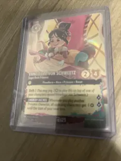Disney Lorcana Vanellope von Schweetz Sugar Rush Princess D23 Promo 05/ D23 Foil - Image 4