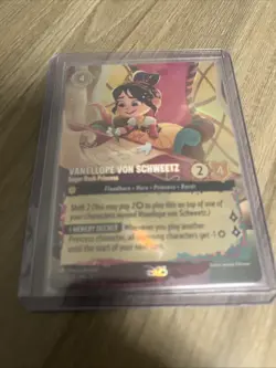 Disney Lorcana Vanellope von Schweetz Sugar Rush Princess D23 Promo 05/ D23 Foil - Image 5
