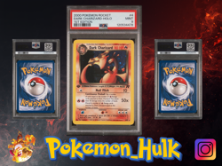 2000 Pokemon Rocket 1st Edition - Dark Charizard Holo 4/82 PSA 9 MINT - Image 1