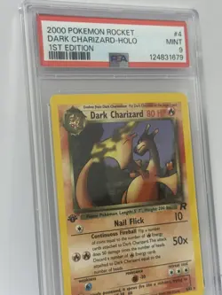 Dark Charizard - Holo - 1st Edition - PSA 9 - Team Rocket - 2000 - #4/82 Pokemon - Image 5
