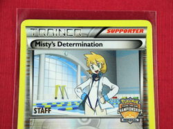 💥STAFF MISTY'S DETERMINATION💥 Regional Pokemon Promo | 10 Cards SEALED PACK | - Image 2