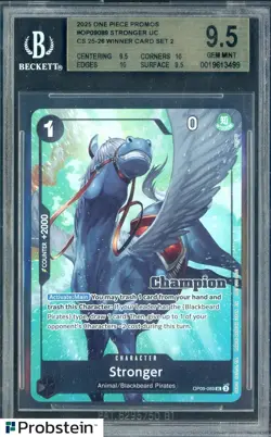 2025 One Piece Promos OP09089 Stronger UC CS 25-26 Winner Card Set 2 BGS 9.5 - Image 1