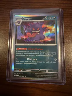 Pokemon Gengar 050/088 Holo TCG Card Excellent Condition ME03 - Image 1