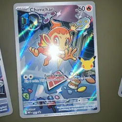 Pokemon First Partner Illustration Pack Set Of Cards Piplup, Chimchar, Turtwig - Image 3