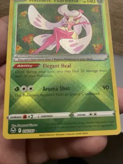Radiant Tsareena Holo Card 016/195 Sword & Shield Silver Tempest NM+Bonus FREESH - Image 4