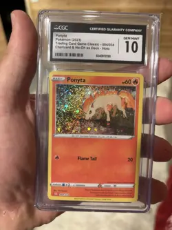 Ponyta Pokemon 2023 Trading Card Game Classic Charizard & Ho-Oh Ex Deck - Image 1