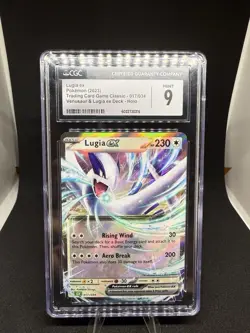 CGC 9 Pokemon TCG Lugia ex Trading Card Game Classic 017/034 CGC 9 Mint - Image 1