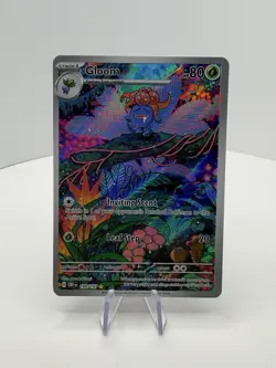 Pokemon TCG Gloom Illustration Rare Card Obsidian Flames 198/197 - Image 1