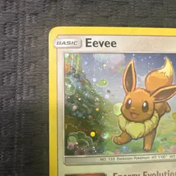 Pokemon TCG Sun & Moon Eevee 101a/149 Cosmos Holo Promo Card - Image 2