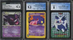Lot of (7) Assorted Gengar Pokemon Cards Triumphant Fossil 1st Ed Bandai CGC PSA - Image 3