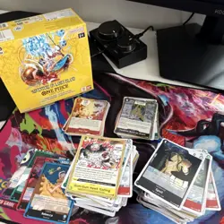 Lot of 500+ op-15 pre release cards rares,dons,leader Adventure on Kami's - Image 1