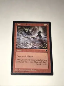 Magic the Gathering Boil Card - Image 2