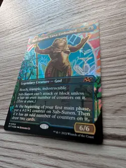 Sab-Sunen, Luxa Embodied - Foil - (Borderless) Aetherdrift - Mtg - Image 1