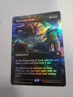 MTG: Phyrexian Arena (Borderless) (Foil) (LP): Foundations - Image 4