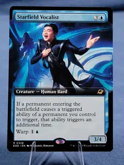 Starfield Vocalist - Extended Art EOE NM MTG - Image 1