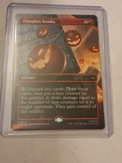 Pumpkin Bombs (Borderless) Marvel's Spider-Man: Eternal-Legal Regular - Image 1