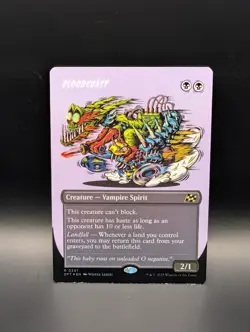 MTG - Bloodghast - FOIL BORDERLESS - Creature (Vampire Spirit) - DFT #337 - Rare - Image 1