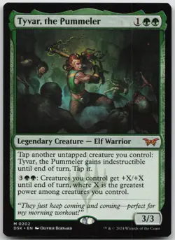 Tyvar, the Pummeler Duskmourn: House of Horror 202 NM M - Image 1