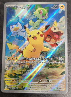 Pikachu 027 Sv: Scarlet & Violet Promo Cards Holo - Image 1