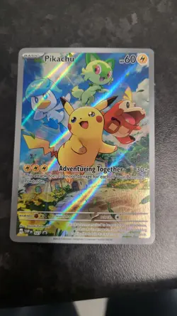 Pikachu 027 Sv: Scarlet & Violet Promo Cards Holo - Image 2