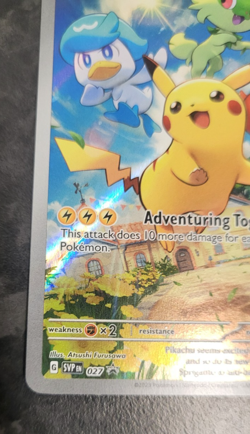 Pikachu 027 Sv: Scarlet & Violet Promo Cards Holo - Image 4