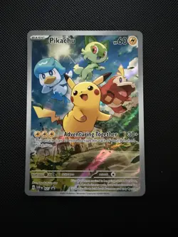 Pikachu 027 Sv: Scarlet & Violet Promo Cards Holo - Image 1