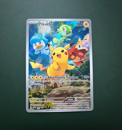 Pikachu 027 Sv: Scarlet & Violet Promo Cards Holo MINT - Image 1