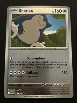 Snorlax 063/088 Perfect Order Pokemon Reverse Holo NM - Image 1