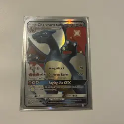 POKEMON TCG HIDDEN FATES SHINY CHARIZARD GX SV49/SV94 - Image 1