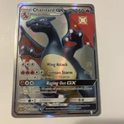 POKEMON TCG HIDDEN FATES SHINY CHARIZARD GX SV49/SV94 - Image 2