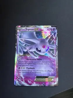 Pokemon Espeon EX 52/122 Breakpoint LP Holo - Image 1