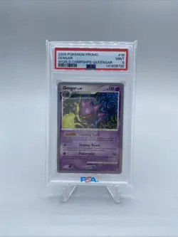 Pokemon Gengar #18 World Championships 2009 Queengar Promo Psa 9 Pop 24 - Image 1