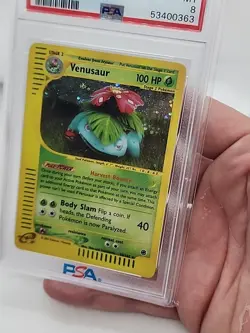 Venusaur 30/165 Holo PSA 8 Pokemon Expedition Base Set Graded NM MT *CCGHouse* - Image 4