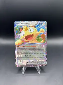 Meowth ex 62/88 Double Rare Pokemon Perfect Order ME03 2026 NM - Image 1