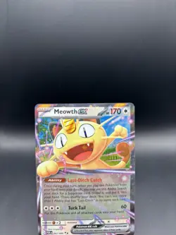Meowth ex 62/88 Double Rare Pokemon Perfect Order ME03 2026 NM - Image 2
