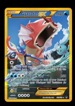 Pokemon TCG Gyarados EX 123/122 XY Breakpoint 2016 Secret Holo Rare Card - Image 1