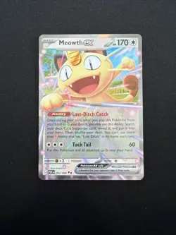 Pokemon Meowth EX 062/088 Perfect Order 2026 Near Mint - Image 1