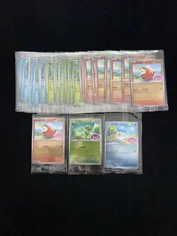 2025 Pokemon TCG S-CHN PROMO Gem Pack #118/SV-P Sprigatito Quaxly Lot*30 #7 LU57 - Image 1