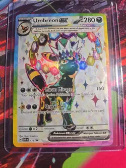 Pokemon Umbreon EX SVP 176 Premium Figure Collection Black Star Promo - Image 1