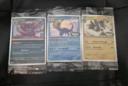 Pokemon Perfect Order Promo Set GameStop Gengar, & Best Buy Luxray, B&N Aurorus - Image 1