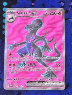 Pokemon TCG Salazzle ex 101/088 Full Art – Perfect Order – Near Mint –Pack Fresh - Image 1