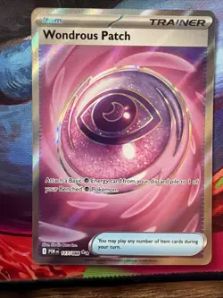 Pokemon TCG Wondrous Patch 117/088 Perfect Order Ultra Rare Trainer NM - Image 1