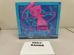 Pokemon Fusion Strike Pokemon Center ETB Factory Sealed - (Small Tear) 820650809941 - Image 1