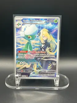 Cynthia's Roserade #184/182 (Destined Rivals) SV10:DRI *ILLUS. RARE* Pokemon NM - Image 1