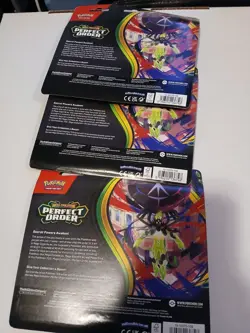 Pokemon TCG ME03 Perfect Order 3 Pack Blister Chikorita Lot Of 3 Sealed New - Image 2