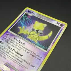 Abra 69/123 Mysterious Treasures Reverse Holo Vintage Pokemon TCG - Image 3